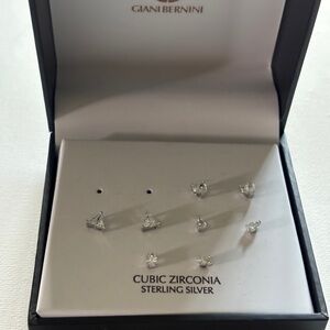 Giani Bernini Sterling Silver Minimalista Hoop Earring Classic Every day Jewerly
